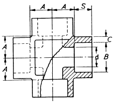 Socket Welding Cross