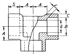 Socket Welding Tee