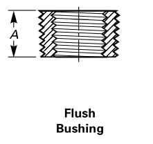 Threaded Flush Bushing